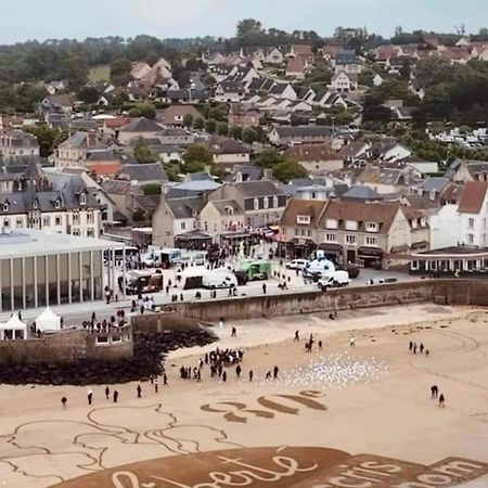 Vue Mer A Arromanches Exteriör bild