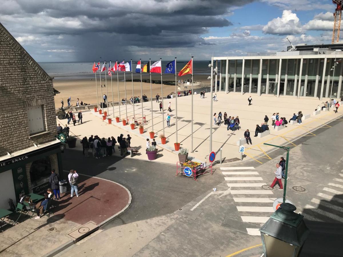 Vue Mer A Arromanches Exteriör bild