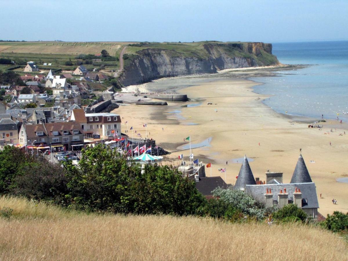 Vue Mer A Arromanches Exteriör bild