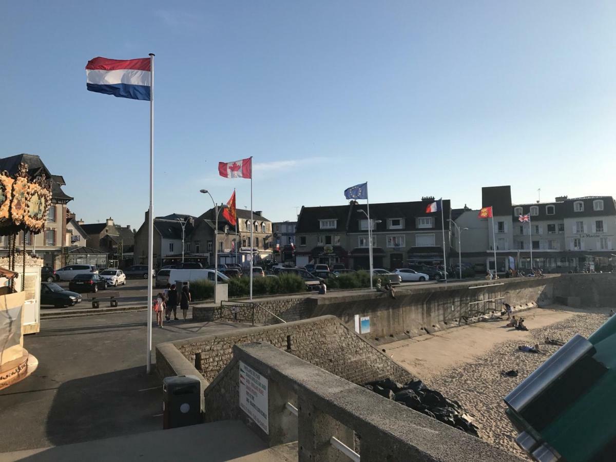 Vue Mer A Arromanches Exteriör bild